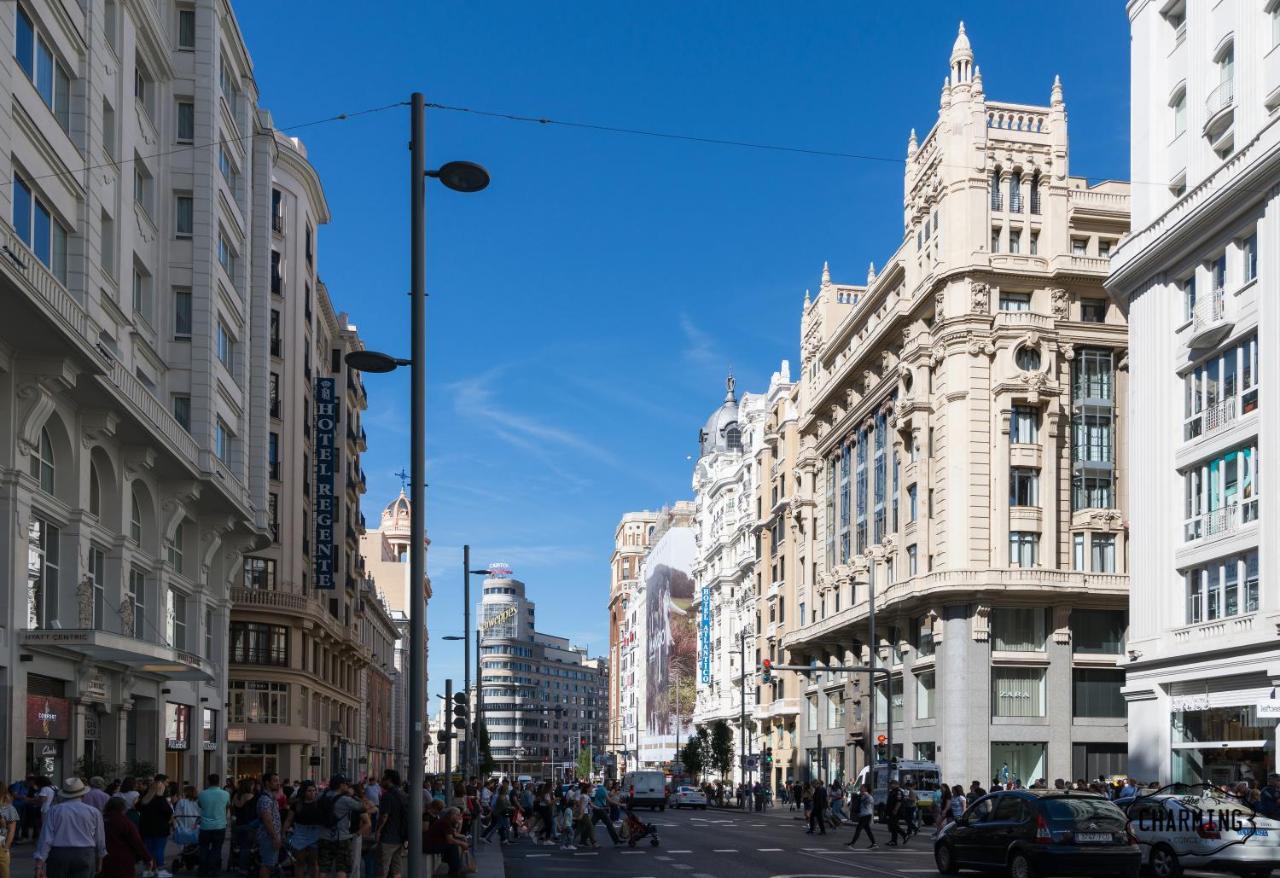 马德里Charming Gran Via Center公寓 外观 照片